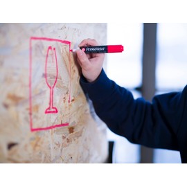 SAKURA PERMAPAQUE MARKER DUAL BLACK POINT