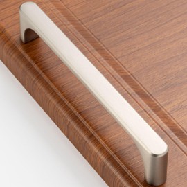 BEROSSA 10 Pack 5 Inch Brushed Nickel Drawer Pulls Satin Nickel Cabinet Handles Nickel Hardware for Kitchen Cabinets 3126 Drawers Bedroom Dresser Bathroom Vanity Cupboard