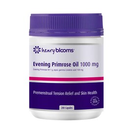 Henry Blooms Evening Primrose Oil 1000Mg 200 Capsules