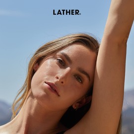 LATHER Bamboo Silk Foaming Cleanser - Foaming Face Wash for Oily & Acne Prone Skin - Gentle Exfoliating Face Scrub - 4 Fl Oz