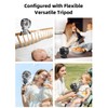 Portable Stroller Fan with 10000 mAh, 270° Rotation Fan Small