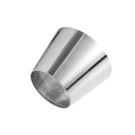 Partuto Car Mandrel Exhaust Bend Elbow Pipe 304 Stainless Steel Concentric Reducer 3" OD to 4.25" OD 1pcs Replacement