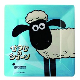 NICI (Niki) [Shaun the Sheep] Square Plate Blue