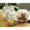 WECK Deco Shape WE901 Glass Canister, 18.7 fl oz (550