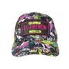 El Patron Cap Black and Purple Rhinestone Streetwear Colombia Medellin