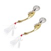 5pcs Metal VIB Fishing Lure Professional Rotating Sequins Lure Bait