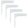 4 PCS Heavy Duty Shelf Bracket,L Shape Right Angle Bracket