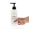 Living Dispenser, Pump Bottle, Square for Conditioner, White, 20.3 fl