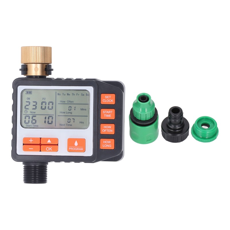 Sprinkler Timer Accurate Control 3‑8 Bar Eco Friendly Automatic Watering