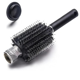 NOELAMOUR Hidden Safe Hair Brush Small Home Secret Box Security Box Safe Box