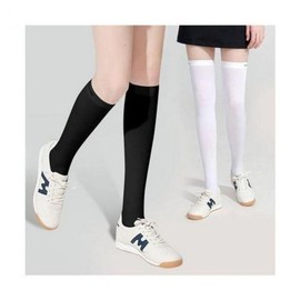 Open Toe Socks: Short, Knee-High, and Long Styles Cooling Long Black Full