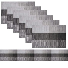 Famibay PVC Heat Resistant, Washable, Vintage, Vinyl Table Runner