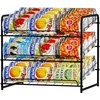 Simple Trending Can Rack Organizer, Stackable Can Storage Dispenser Holds
