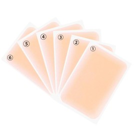GGAUBAIFI 6Pcs Tattoo Cover Up Patch, Tattoo Cover Up Tape, Ultra Thin Patch for Birthmarks Invisible Waterproof Skin Tone Concealer Sticker for Covering Up Scars Tattoos, Fair Skin