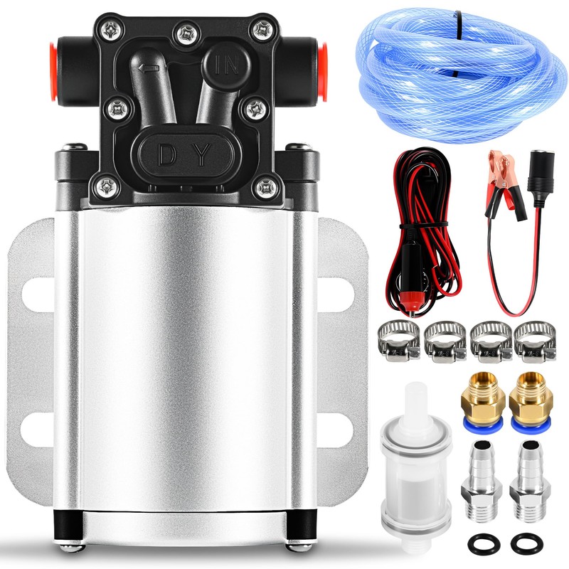12 Volt Electric Fuel Transfer Pump, High Efficiency Fuel Transfer