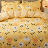 Skin Friendly Quilt Cover Thickened Polyester Soft Brushed Duvet Cover