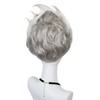 Pure Silver Wig for Men Silver Straight Cosplay Wigs for