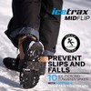 ICETRAX MIDFLIP Mid-Sole Ice Cleats for Boots with Easy Outdoor