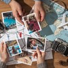 NILLOS Mini Pegs, 100 PCS Colorful Plastic Mini Photo Clips