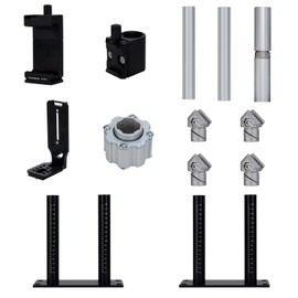 PUKOKO 360 Degree Rotating Camera Slider, Professional Photography Turntable, DSLR Rotating Camera Slider,Photography Camcorder Stabili,360° Panoramic Shooting （Extension Kit）