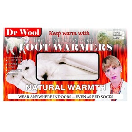 Dick Wicks Dr Wool Footwarmers (Medium) X 1 Pair