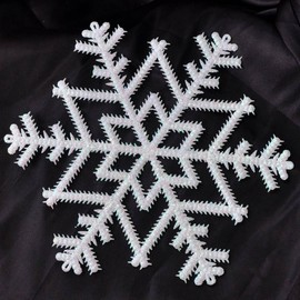 New 30cm Snowflake Christmas Winter Party Ornament 30cm Christmas Decoration Set