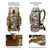 Prepper Bags,80L Big Forest Bugout Bags,600D Oxford Cloth Material Go