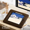 AFOOYO Bamboo Tablet Stand - Portable & Adjustable 5 Angles,