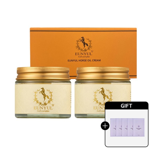 Eunyul Horse Oil Moisture and Nutrition Cream 70g+70g total of
