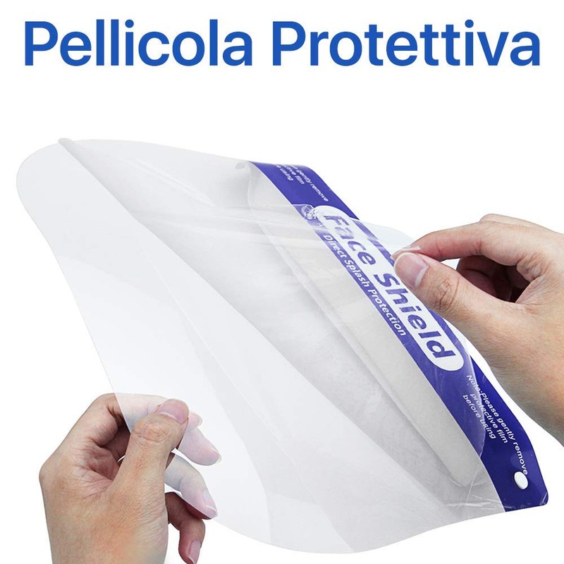 2 x Reusable Safety Visors - Lightweight & Transparent -