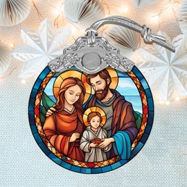 Nativity Christmas Ornament, Christian Christmas Tree Ornaments, Christmas Tree Decoration, Ornament for Christmas Home Decors, Religious Christmas Ornaments, Christian Gift