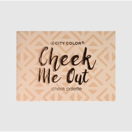 Paleta Rubores Iluminador Bronzer Cheek Me Out City Color ®