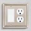 Henne Bery Sunken Pearls Heavy Duty Decorative Wall Plate Switch