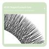 Diyday 4 D W Shaped- Extensiones De Pestañas