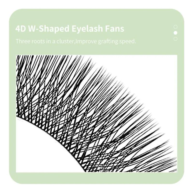 Diyday 4 D W Shaped- Extensiones De Pestañas