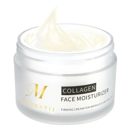 Crema Hidratante Facial Con Colágeno, Crema De Noche Antieda