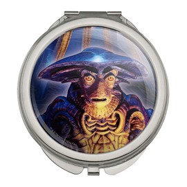 Farscape Pilot Alien Moya Compact Travel Purse Handbag Makeup Mirror