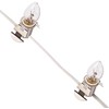 Darice Accessory Cord with Five Bulb Lights – 9’ White