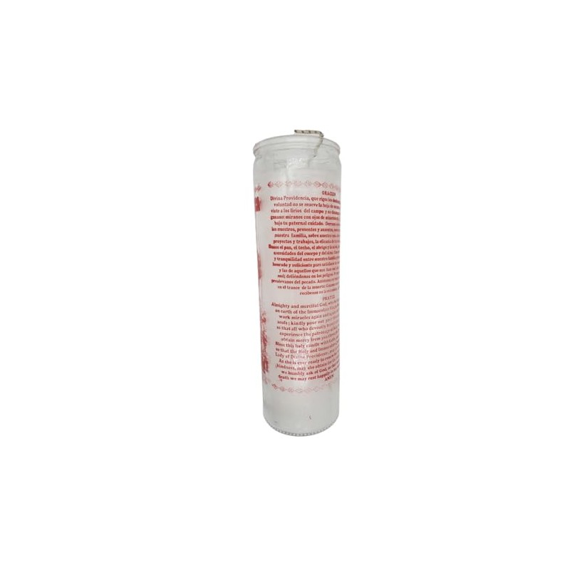 Divine Providence White Ritual Candle/Divina Providencia Veladora Blanca