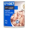 Chef's Larder Skipjack Tuna Chunks in Brine, 800g, Drained Weight