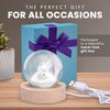 CUQOO 6cm 3D Astronaut Crystal Ball Night Light - LED
