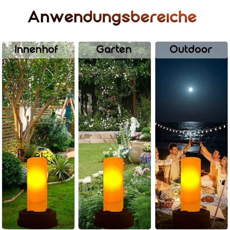WRQIOO Solar Lights Replacement Top, 2 Pieces 8.5 cm Solar