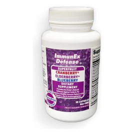 Suplemento Inmunológico Immunex Defense | 30 Cápsulas | Defensas Fuertes Todo el Año