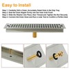 Drain Assembly For Drip Tray - 1/2" NPT Brass Auto