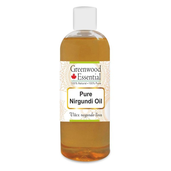 Greenwood Essential Pure Nirgundi Oil (Vitex negundo linn) Natural Therapeutic Quality 200 ml (6.76 oz)
