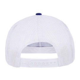2Stoned Original Flexfit Snapback Trucker Cap One Size Two-Tone with Classic Embroidery, Royal white