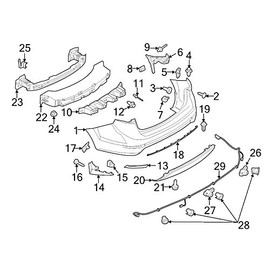Ford OEM Reflector Panel BS7Z13A565A Image 13