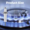 Yetaha 2PCS PB040264 Burner igniter Replacement Repair Gas Range Electroe