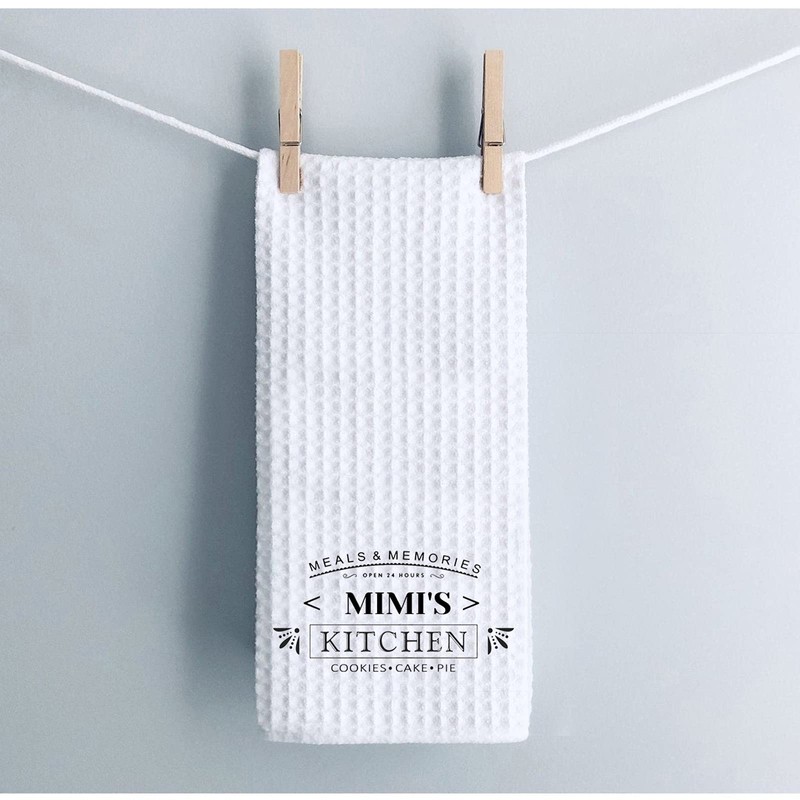 WCGXKO Mimi Gift Mimi Kitchen Towel Dish Towel for Mimi