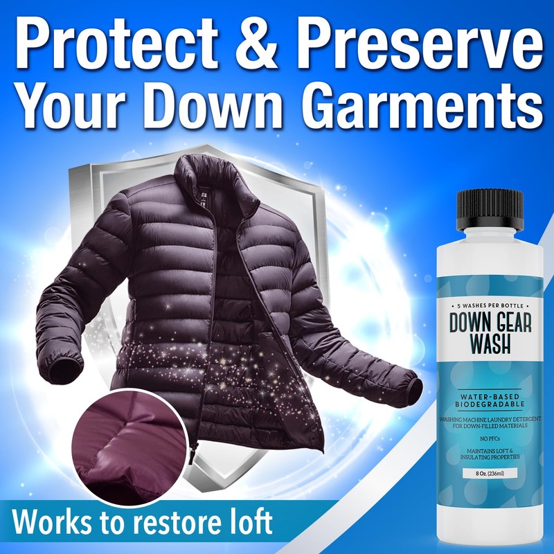 IMPRESA Concentrated Down Wash Detergent - Loft & Warmth Renewal,
